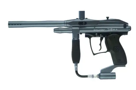 Kingman Spyder Xtra Semi-Auto Paintball Gun - Blue 1