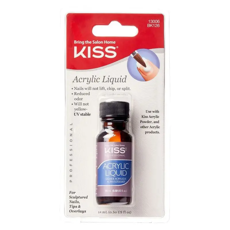 Kiss Blister Acrylic Liquid - .50 Oz [Bk126] 1