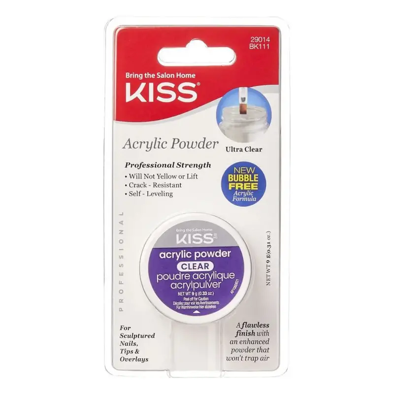 Kiss Blister Acrylic Powder - .31 Oz [Bk111] 1
