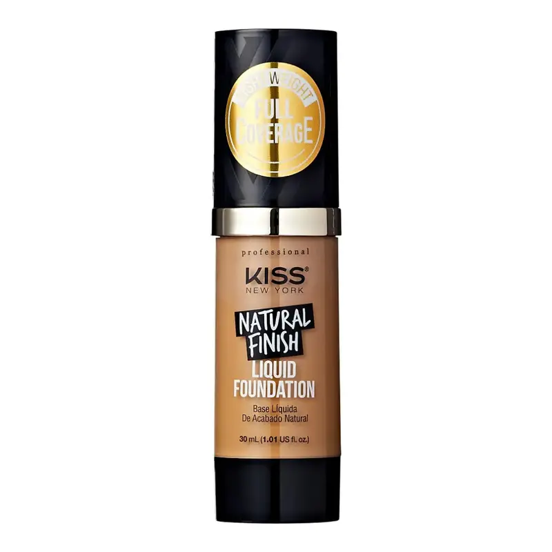 Kiss New York Professional Protouch Liquid Foundation | Buildable Full Coverage Base – Choose Shade 1