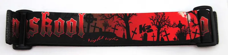 Km Paintball Strap - Nuskool Cemetery Red 1