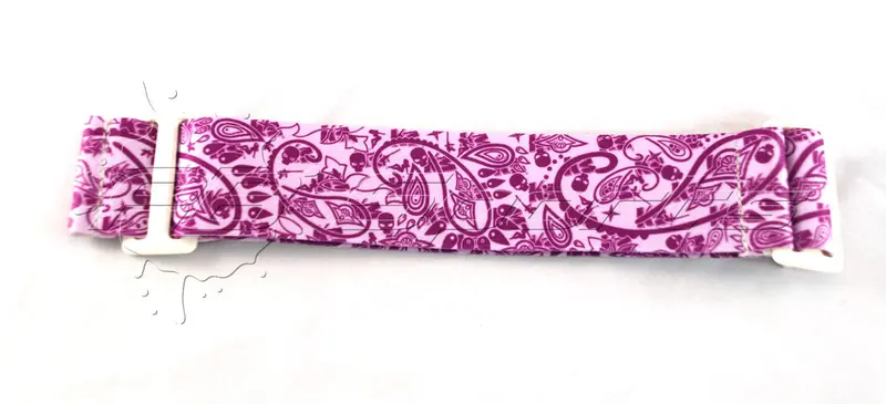 Km Strap - Bandana - Pink With Purple 1