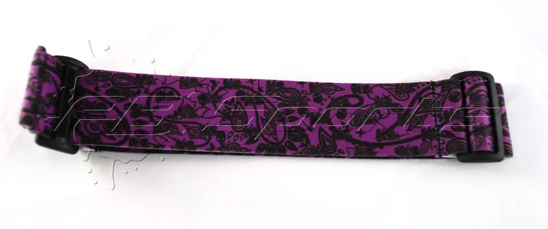 Km Strap - Bandana - Purple With Black 1