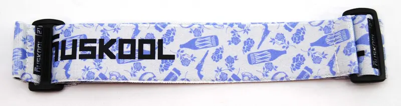 Km Strap - Nuskool Beer And Guns - Limited Edition White Purple 1