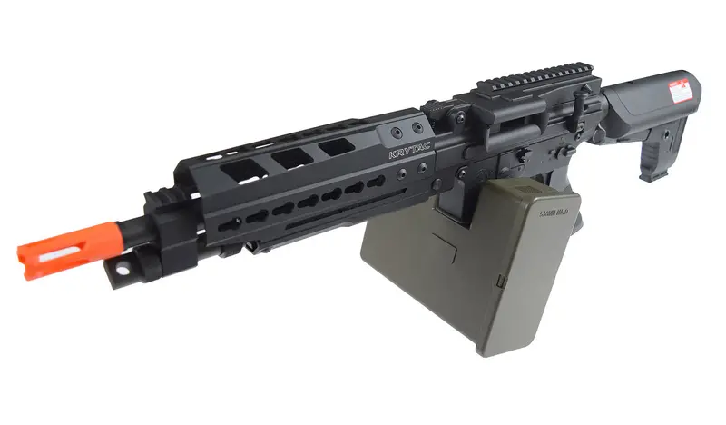 Krytac Full Metal Trident Mk Ii Lmg Aeg Airsoft Light Machine Gun With Box Mag 1