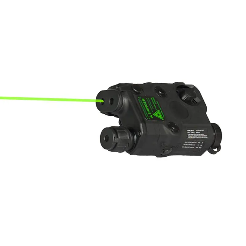 Lancer Tactical An/Peq-15 Led White Light + Green Laser W/ Ir Lens 1