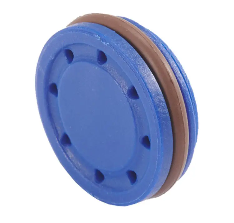 Lancer Tactical Polycarbonate Piston Head For Airsoft Aegs - Blue 1