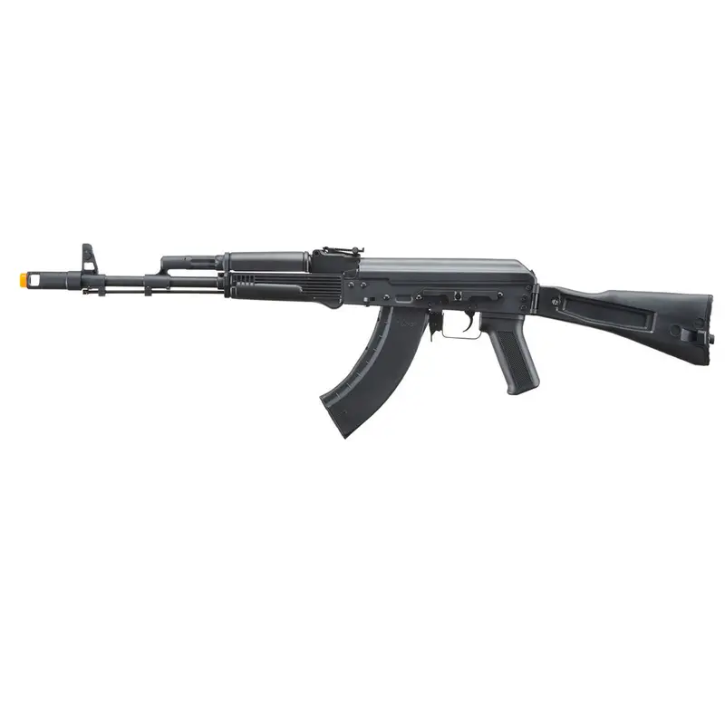 Lancer Tactical X Kalashnikov Usa Licensed Kr-103 Airsoft Aeg Rifle With Folding Stock - Black 1