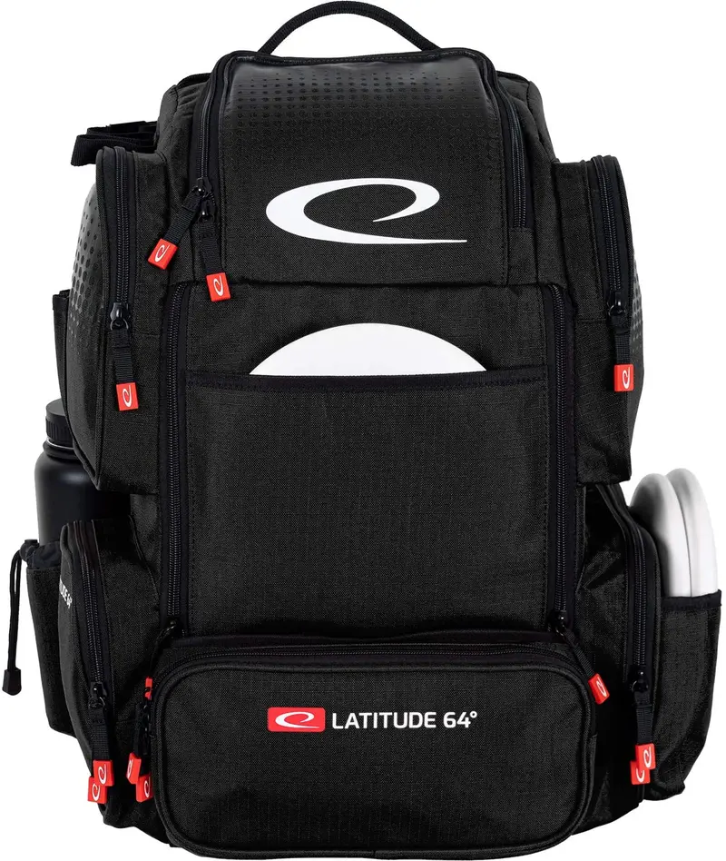 Latitude 64 Luxury E4 Backpack Disc Golf Bag - Black 2