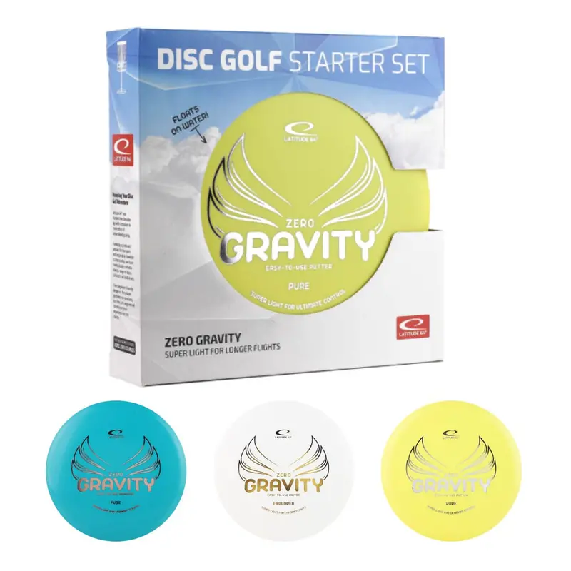 Latitude 64 Zero Gravity Starter Disc Golf Set 1