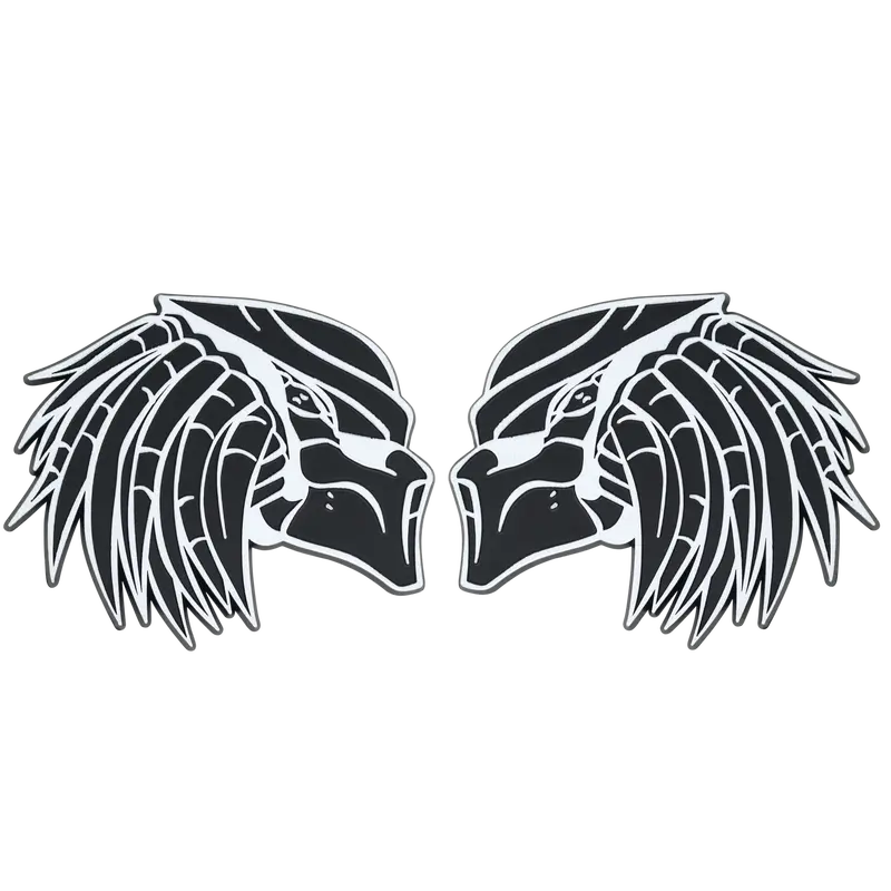 Left & Right Predator - White/Black 1
