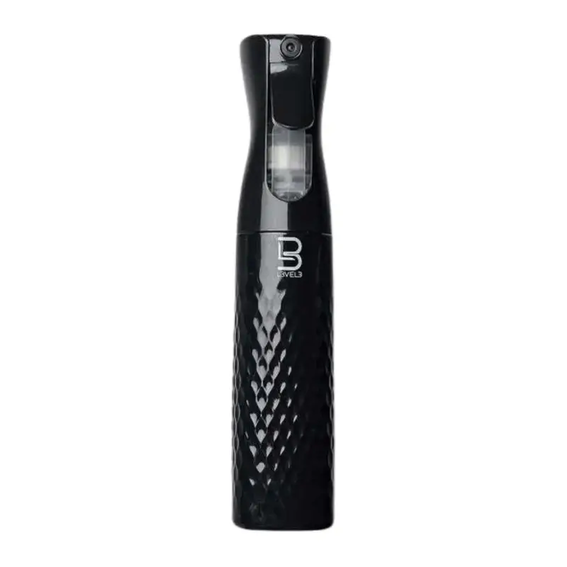 Level 3 Beveled Spray Bottle - Black 1