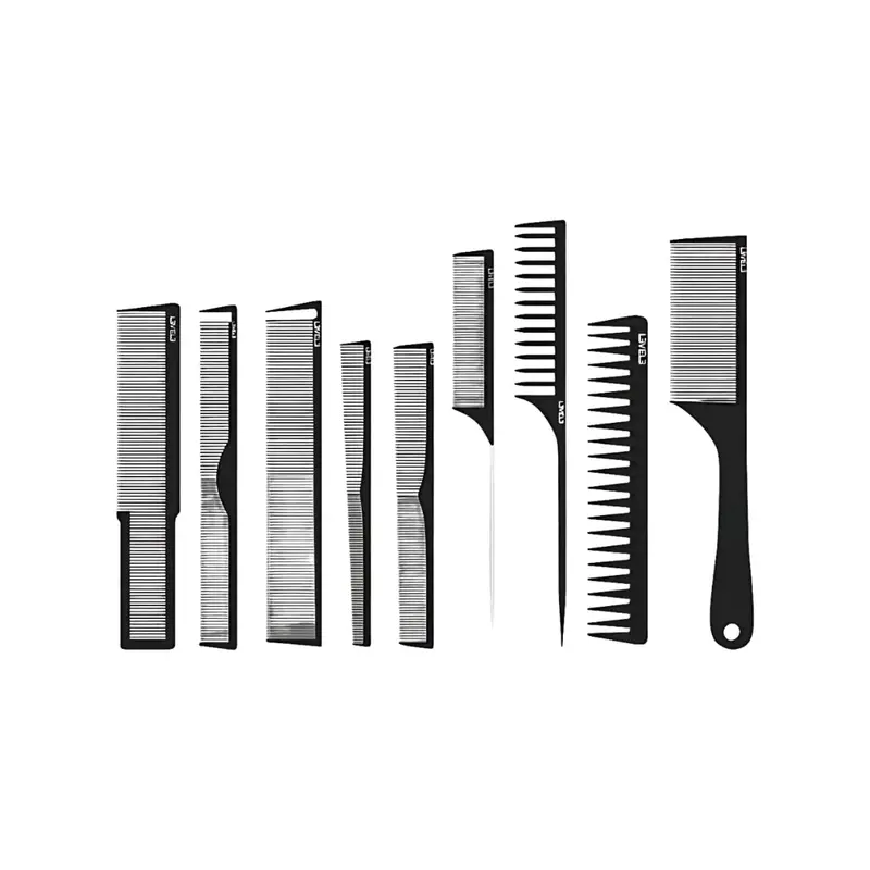 Level3 Professional 9 Piece Hair Styling Comb Set 1