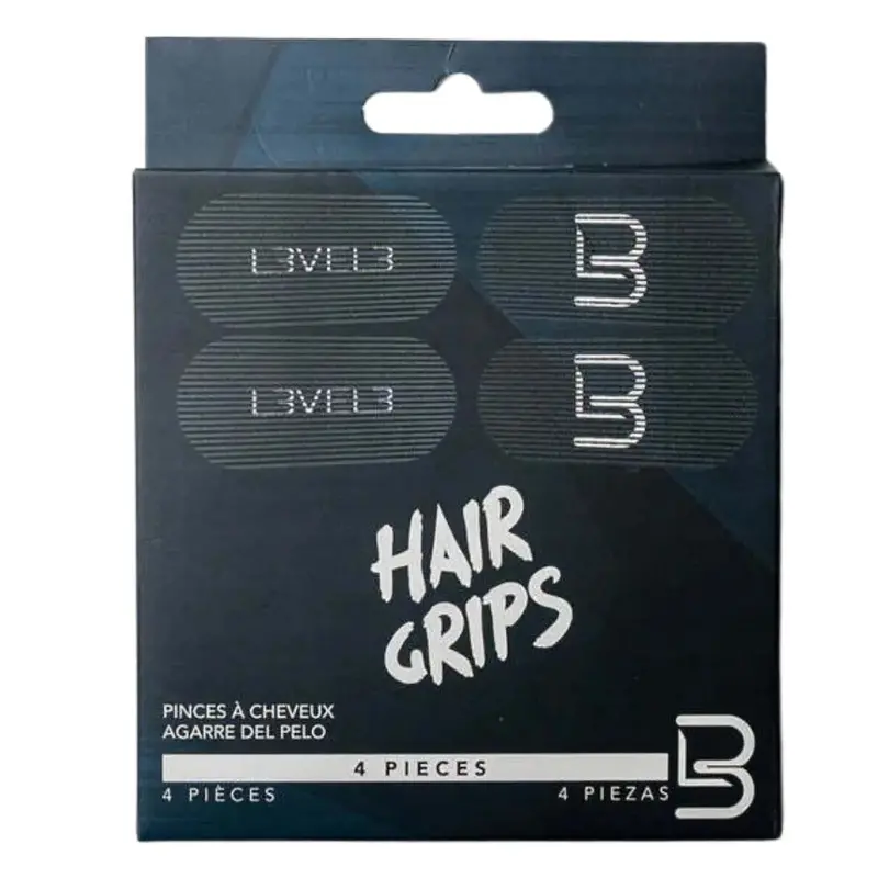 Level3 Velcro Hair Grips - 4 Pack 1