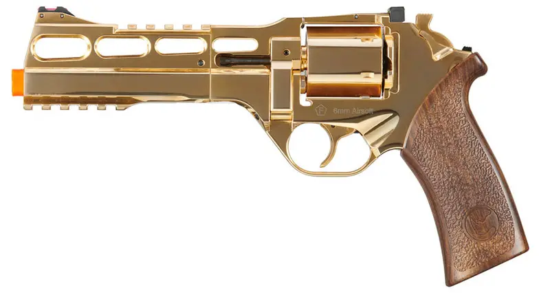 Limited Edition Airsoft Chiappa Rhino 50Ds Co2 Revolver - Gold 1