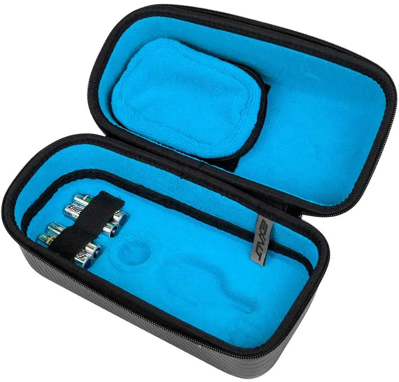 Limited Edition Exalt Universal Carbon Loader Case - Charcoal Grey / Cyan Microfiber 1
