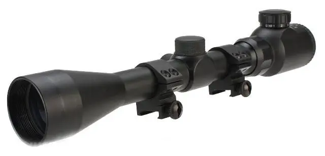 Matrix 3-9X40 Dual Illuminated Rifle Airsoft Scope W/ Scope Rings 1