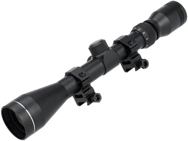 Matrix 3-9X40 Professional Scope For Airsoft Rifles W/ Scope Rings 1