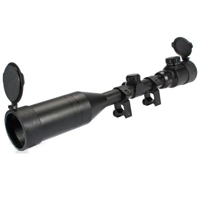 Matrix 3-9X50 Illuminated Reticle Sniper Scope - Black 1