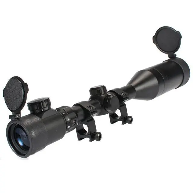 Matrix 3-9X50 Illuminated Reticle Sniper Scope - Black 2