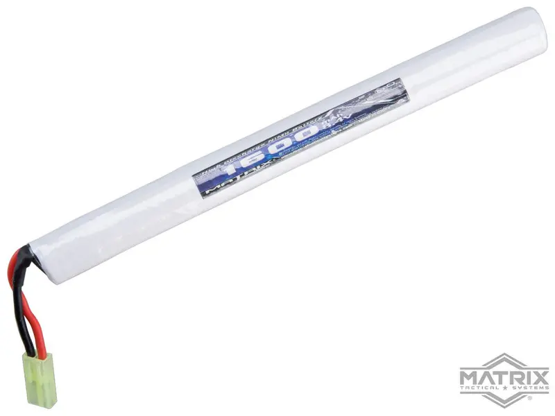 Matrix High Output 8.4V 1600Mah Stick Style Airsoft Battery Pack - Small Tamiya 1
