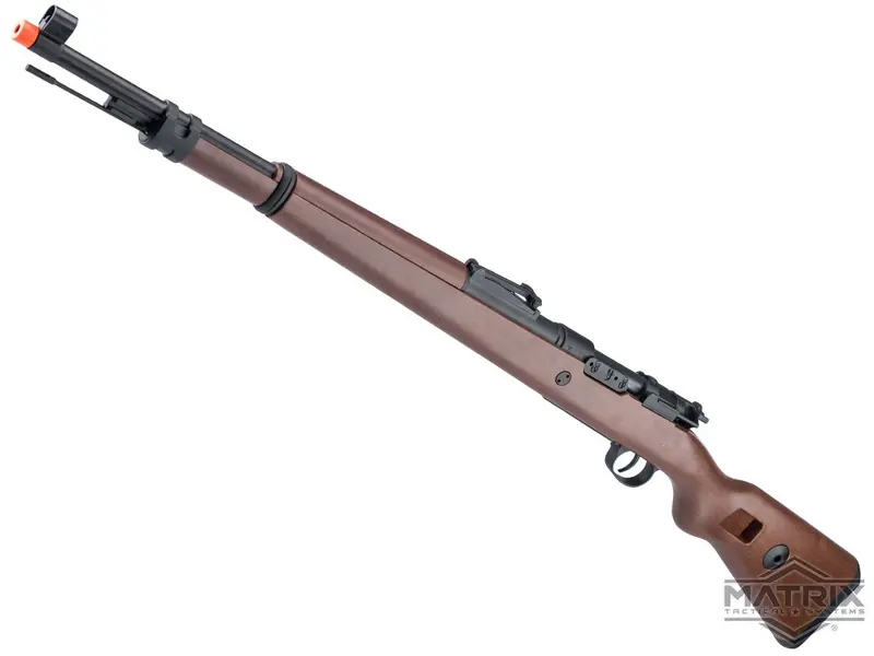 Matrix Kar 98K Bolt Action Spring Powered Airsoft Rifle By S&T With Faux Stock 1