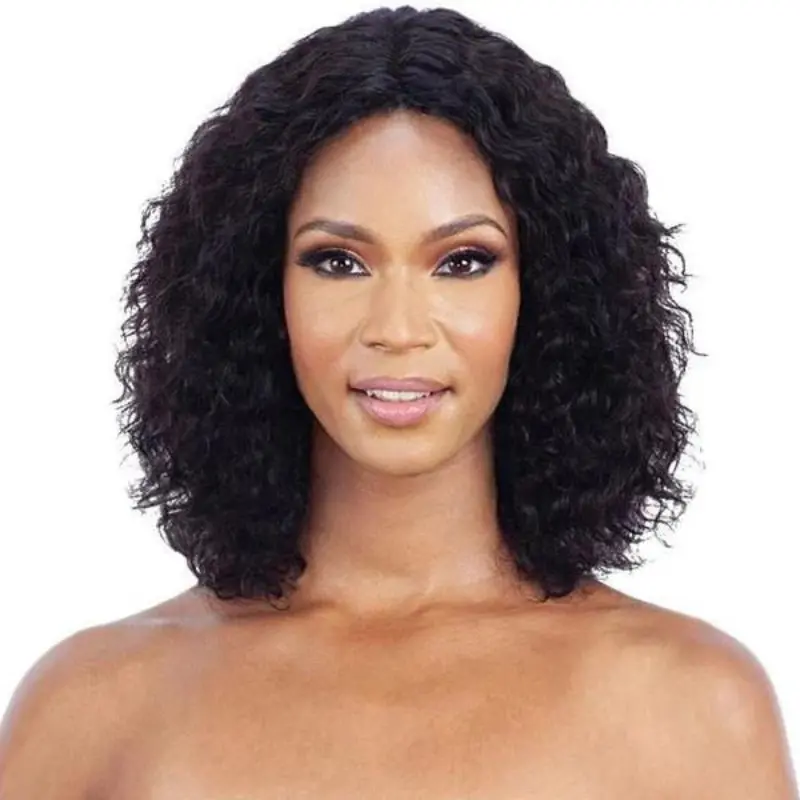 Mayde Beauty It Girl Wet & Wavy 100% Human Hair Hd Full Lace Front Wig- Ww Deep Curl 12" 1