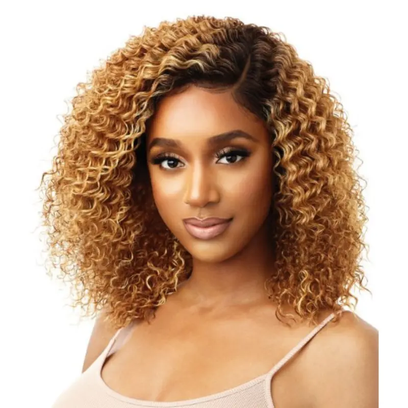 Melted Hairline Hd Lace Front Synthetic Wig - Ceidy 1