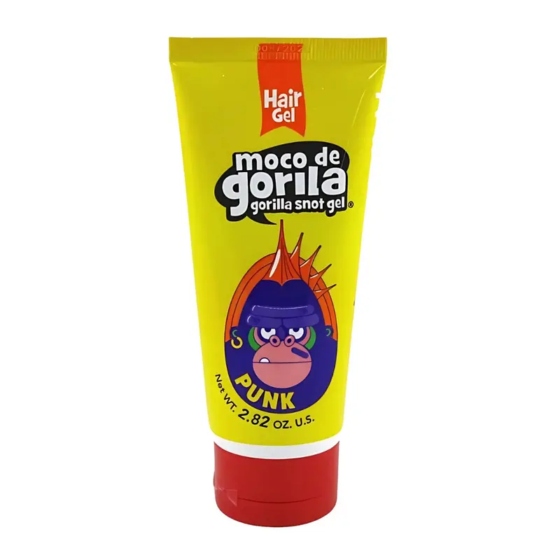 Moco De Gorila Gorilla Snot Gel – Punk Yellow | Extreme Hold Styling Gel – Choose Size 1