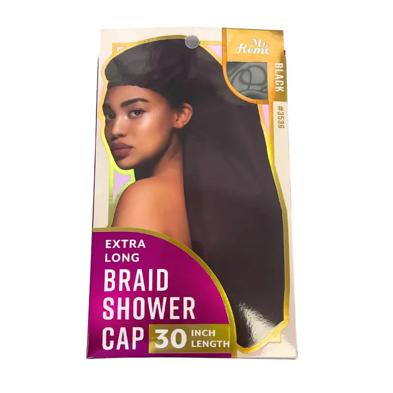 Ms. Remi Extra Long Braid Shower Cap 30 Inch – Choose Color | Waterproof Cap For Braids, Locs & Extensions 1