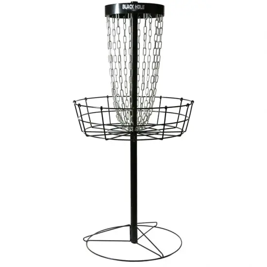 Mvp Black Hole Precision Disc Golf Target (Basket) - Black 1