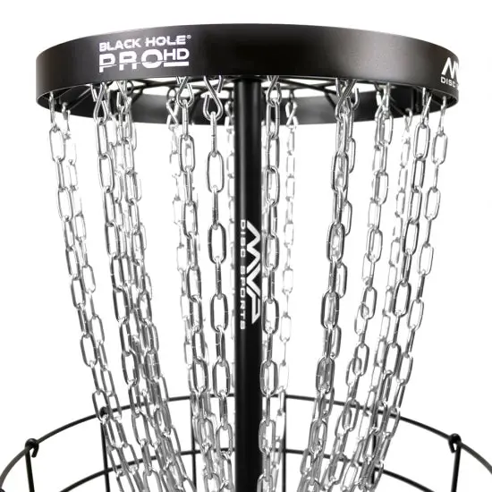 Mvp Black Hole Pro Hd Disc Golf Target (Basket) - Black 2