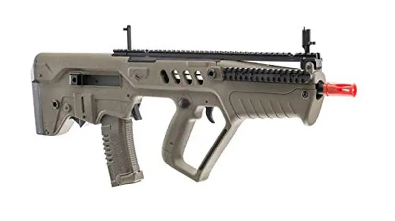 New Umarex Ux Iwi Elite Tavor Ctar Flat Top 6Mm Electric Aeg Airsoft Rifle Fde 1