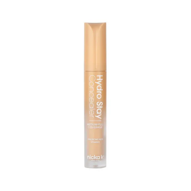 Nicka K Hydro Stay Concealer | Long-Wear Hydrating Full Coverage Concealer – Choose Color 1