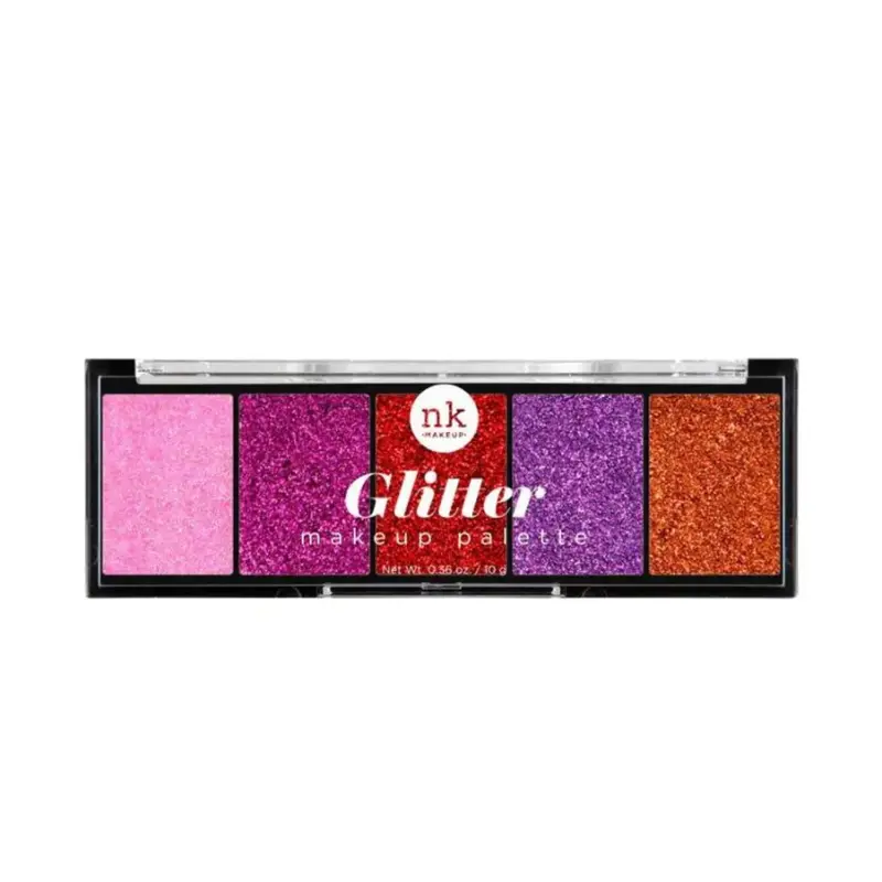 Nickak Glitter Makeup Palette | Gel-Based Adhesive Glitter – Choose Color 1