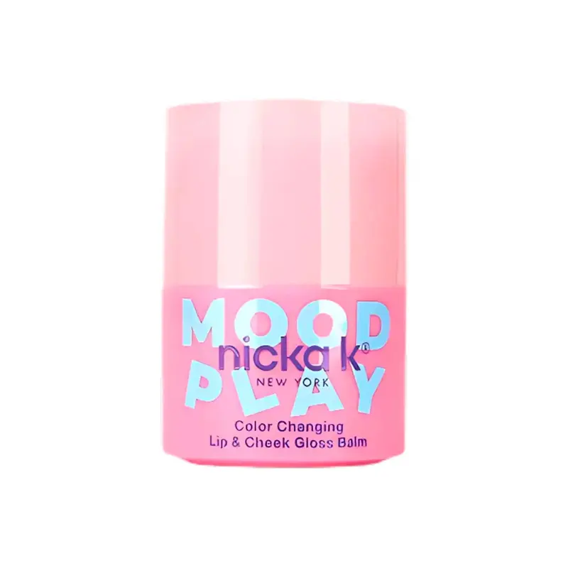 Nickak Mood Play Color Changing Lip & Cheek Gloss Balm | Hydrating, Glossy & Ph-Adaptive Tint 1