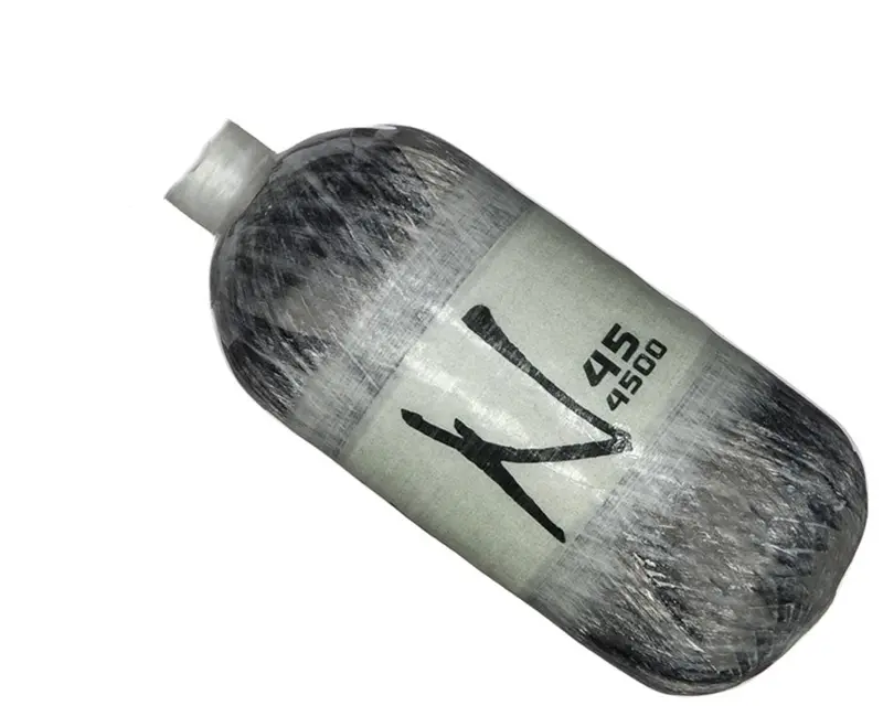 Ninja 45Ci 4500Psi Hpa Carbon Fiber Tank - Bottle Only - Grey Ghost 1