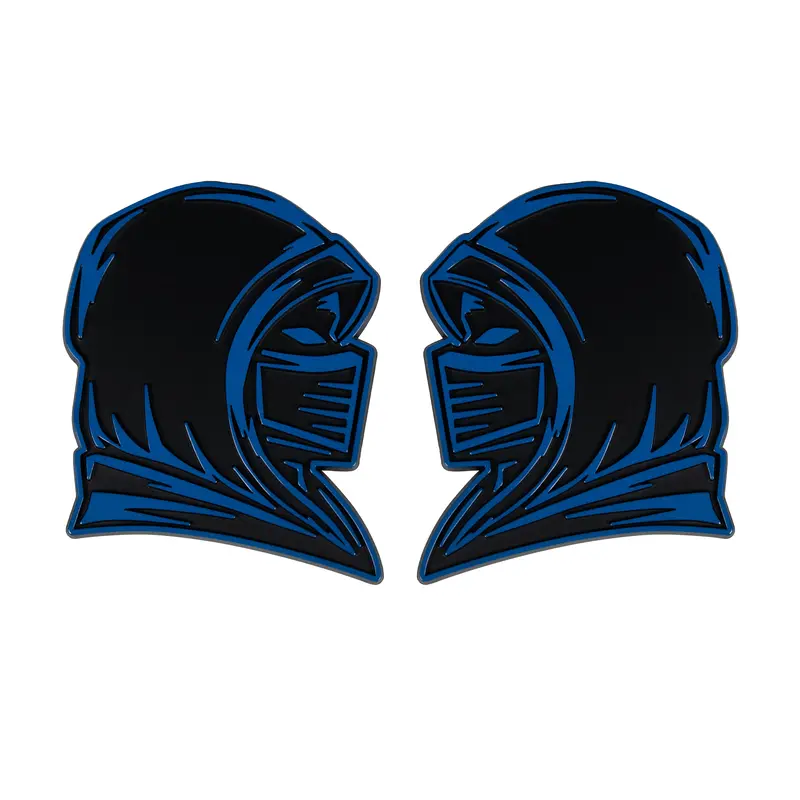 Ninja Emblem - Left & Right - Blue 1