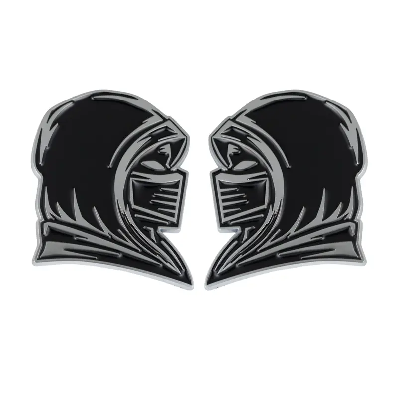 Ninja Emblem - Left & Right - Chrome 1