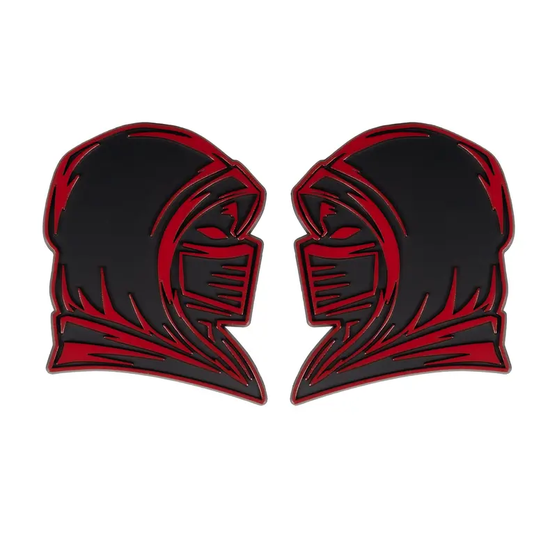 Ninja Emblem - Left & Right - Red 1