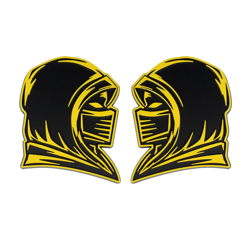 Ninja Emblem - Left & Right - Yellow 1