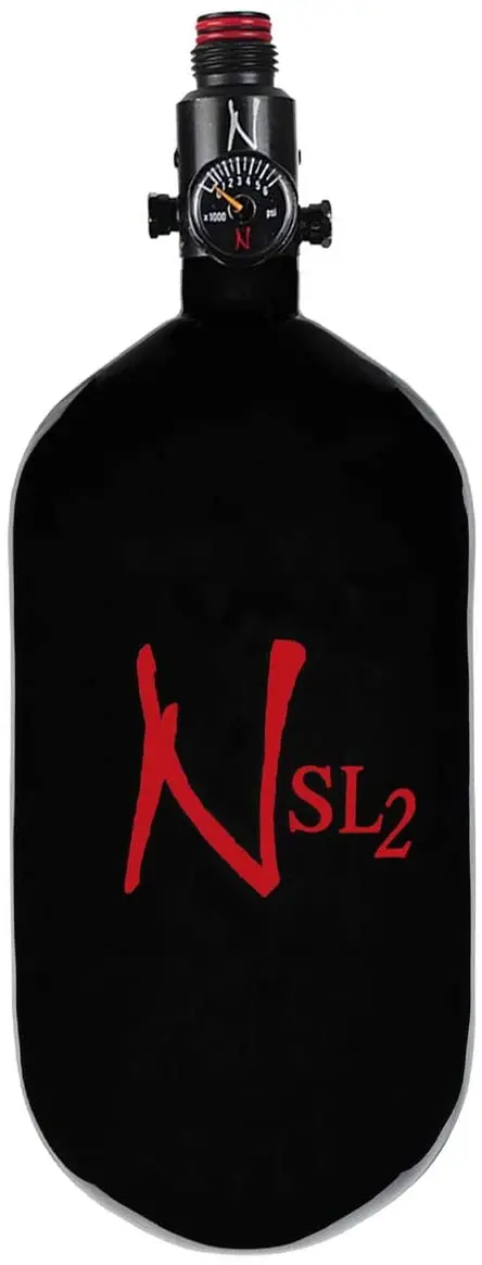 Ninja Sl2 77Ci/4500Psi Hpa Tank - Black W/ Red Logo 1
