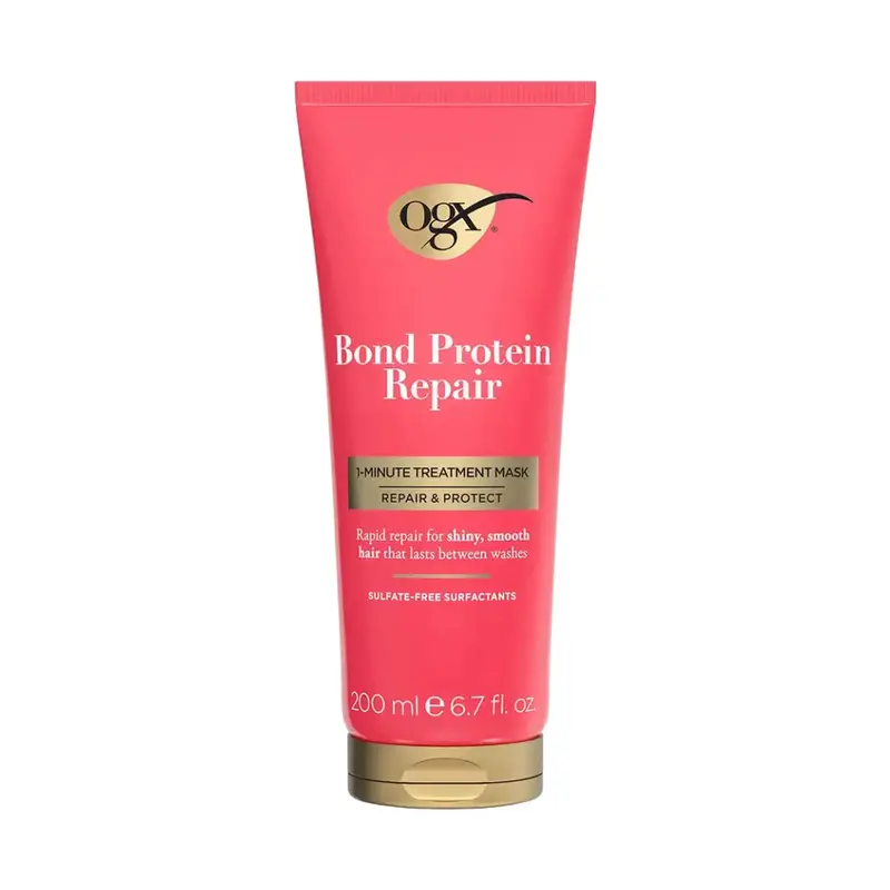 Ogx Bond Protein Repair 1-Minute Treatment Mask | Strengthening Hair Mask – 6.7 Oz 1