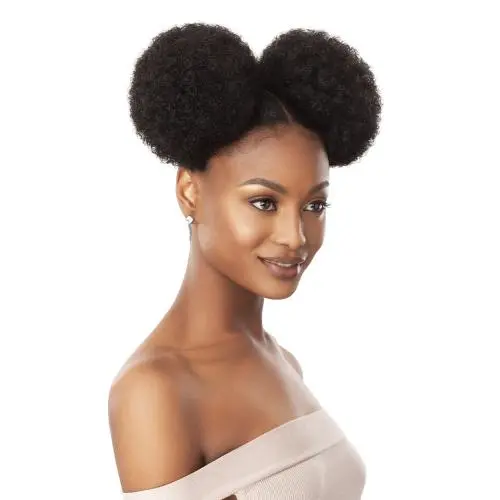 Outre Synthetic Quick Ponytail Afro Puffs Duo - Xl 1