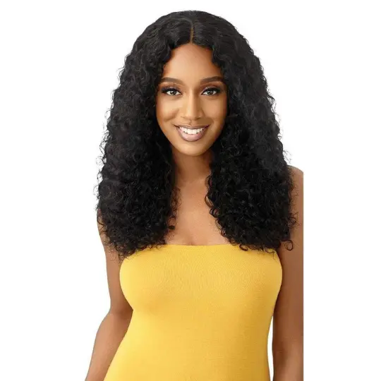 Outre The Daily Wig Wet & Wavy 100% Human Hair Wig - Natural Deep 22" 1