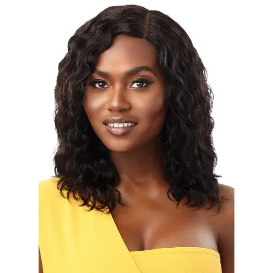 Outre The Daily Wig Wet & Wavy 100% Human Hair Wig - Natural Wave 16" 1
