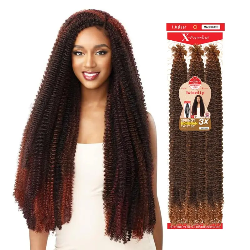 Outre Xpression Twisted Up 3X's Pack Springy Bohemian Twist - 30" 1
