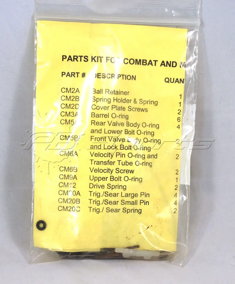 Parts Kit For Pec Combat And Master 1