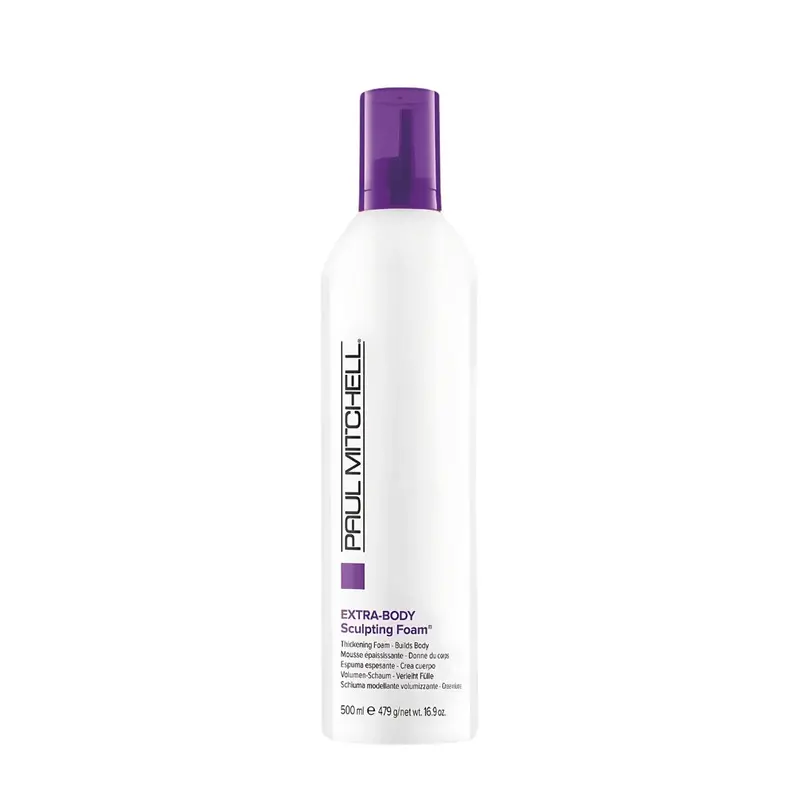 Paul Mitchell Extra-Body Sculpting Foam | Thickening Hair Mousse For Volume, Body & Shine – Choose Size 2