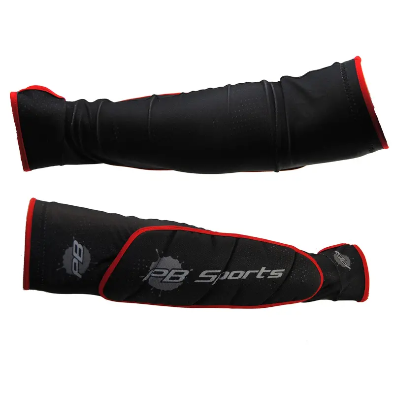 Pb Sports Smpl Elbow Pads - Black/Red 1